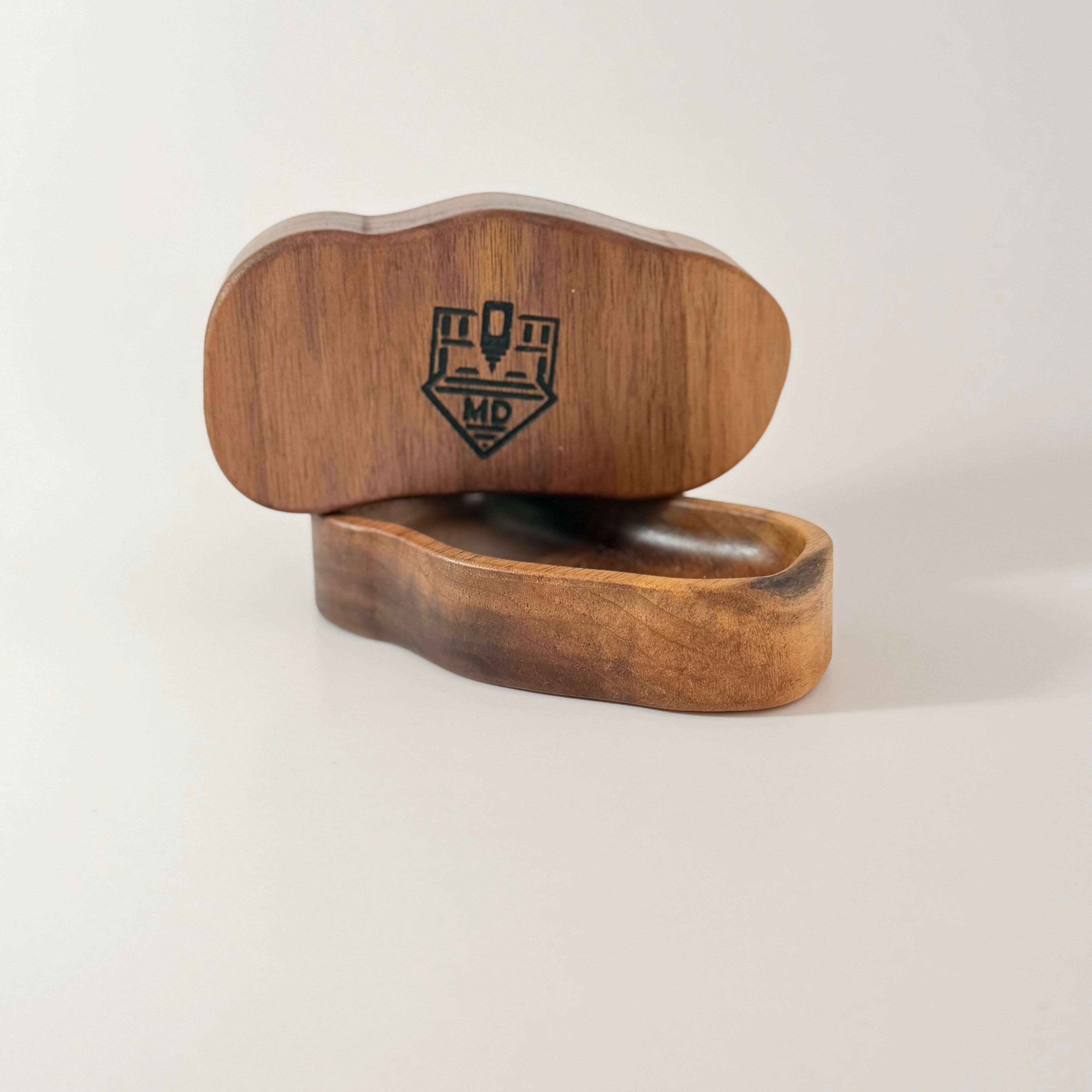 Wooden Catchall Tray - Walnut (2.75"x5")
