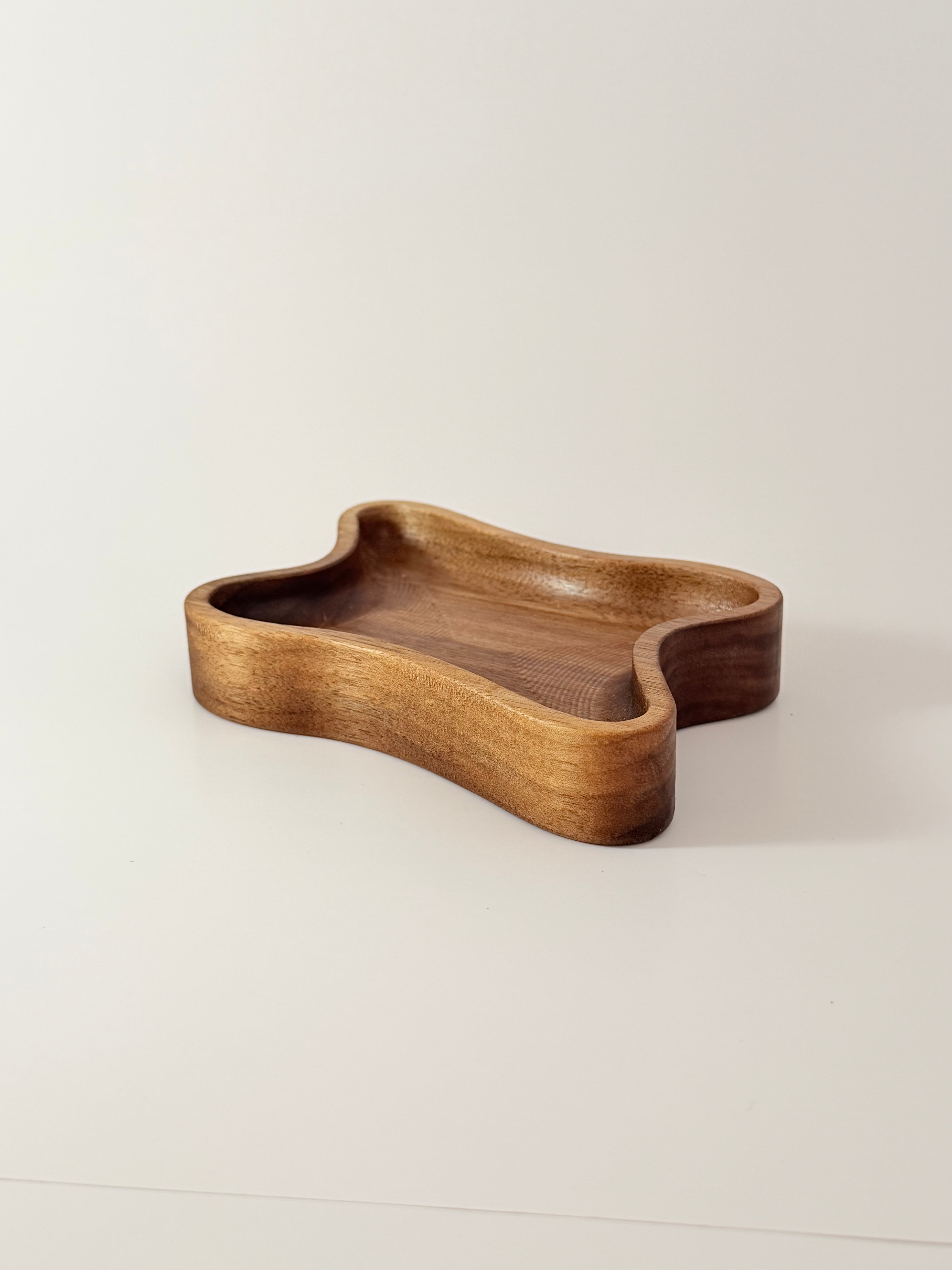 Wooden Catchall Tray - Multiple Wood Options (4.5x6")