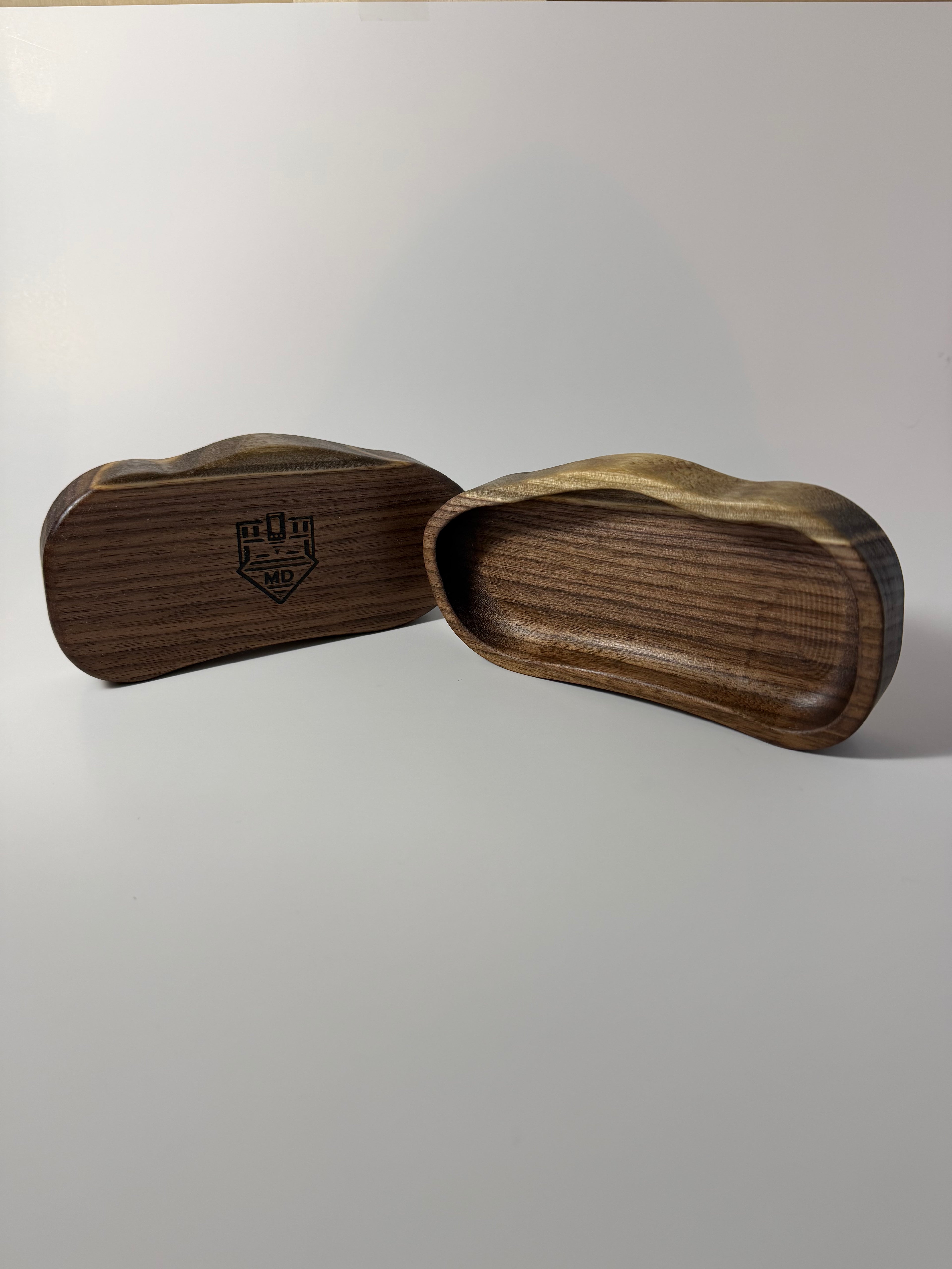 Wooden Catchall Tray - Walnut (3"x6.5")